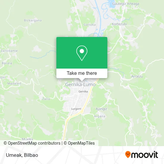 Umeak map