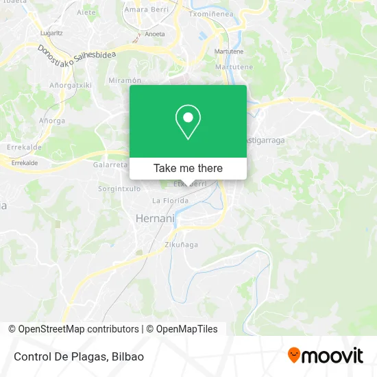 Control De Plagas map