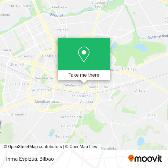 Inma Espizua map