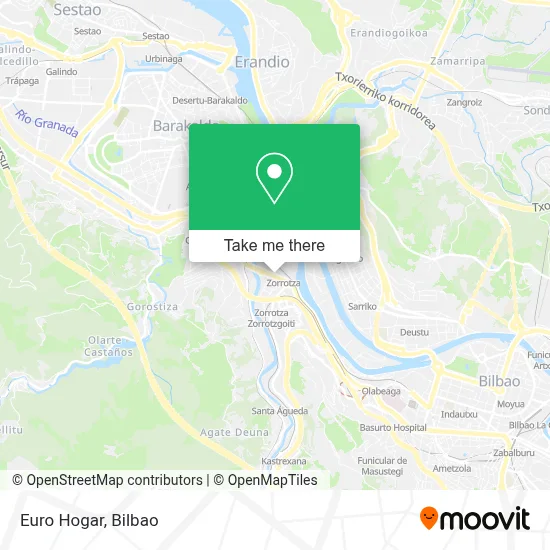 Euro Hogar map