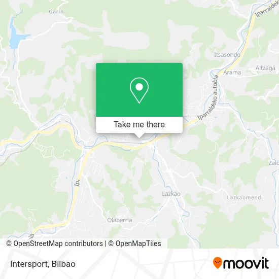 Intersport map