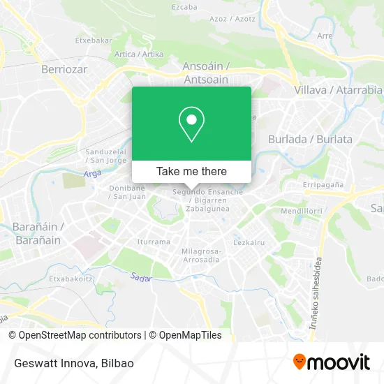 Geswatt Innova map