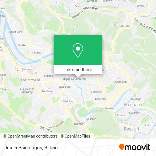 Inicia Psicologos map