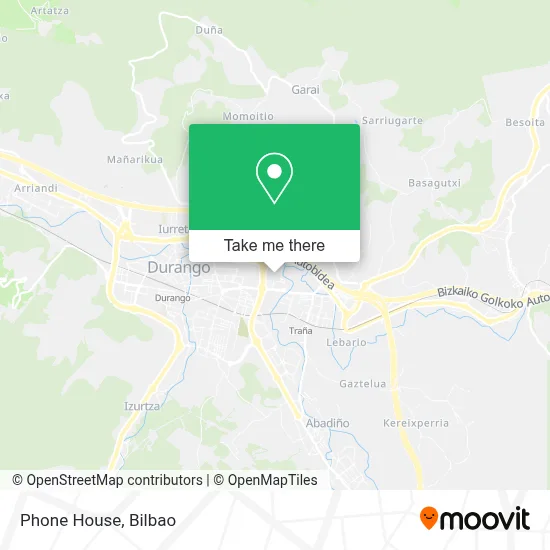 Phone House map