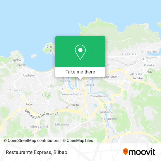 Restaurante Express map