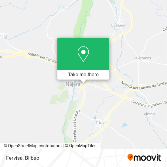 Fervisa map