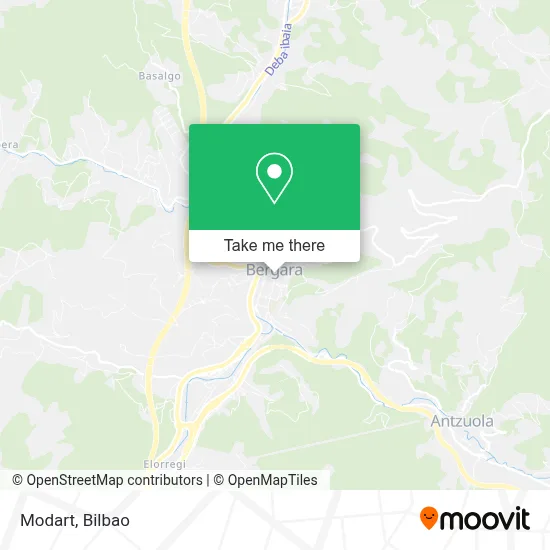 Modart map