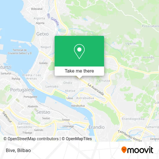 Bive map