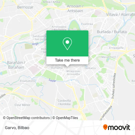 Garvo map