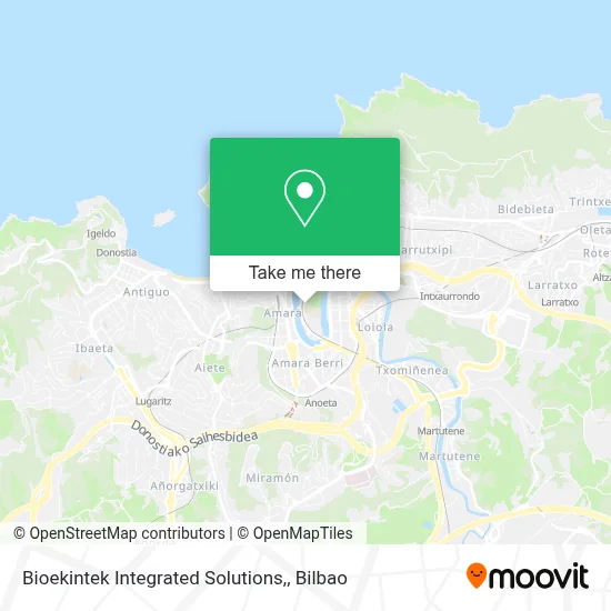 Bioekintek Integrated Solutions, map