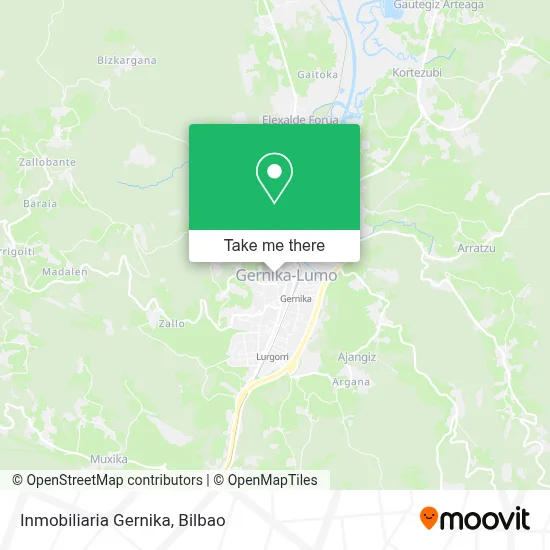 Inmobiliaria Gernika map