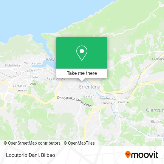 Locutorio Dani map