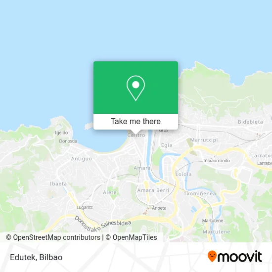 Edutek map