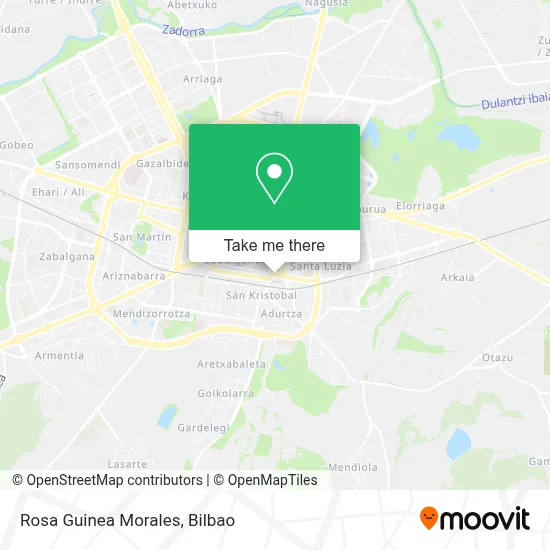 Rosa Guinea Morales map