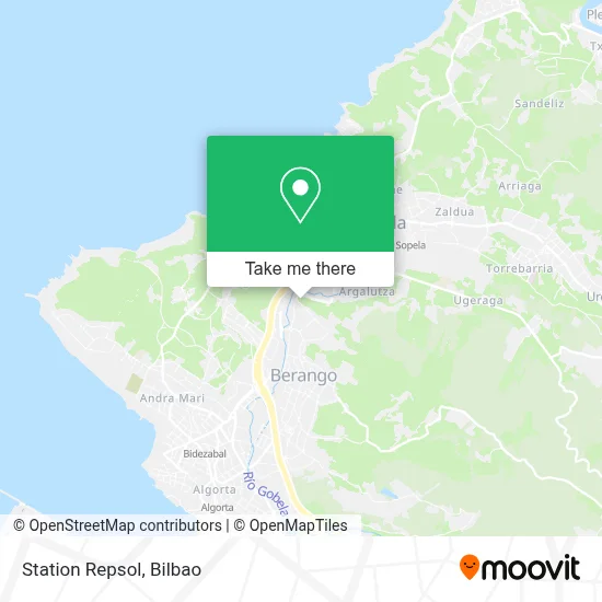 Station Repsol map