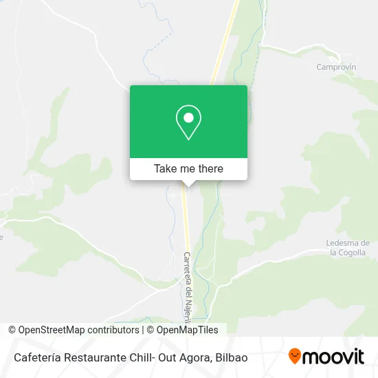 Cafetería Restaurante Chill- Out Agora map
