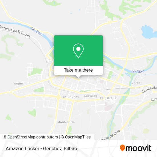 Amazon Locker - Genchev map
