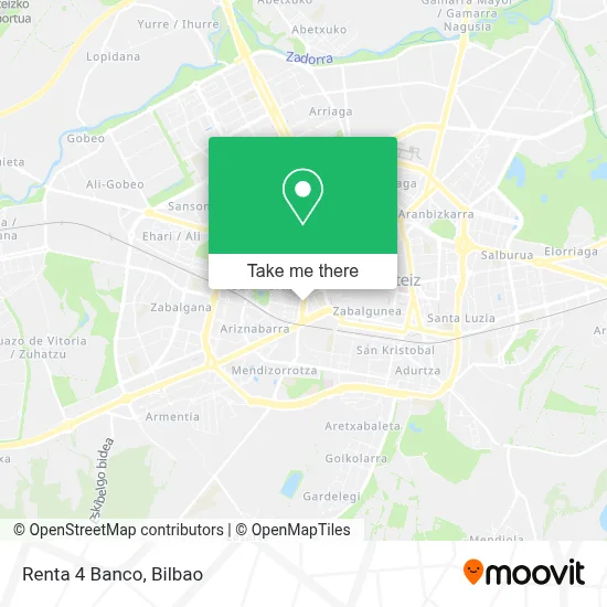 Renta 4 Banco map