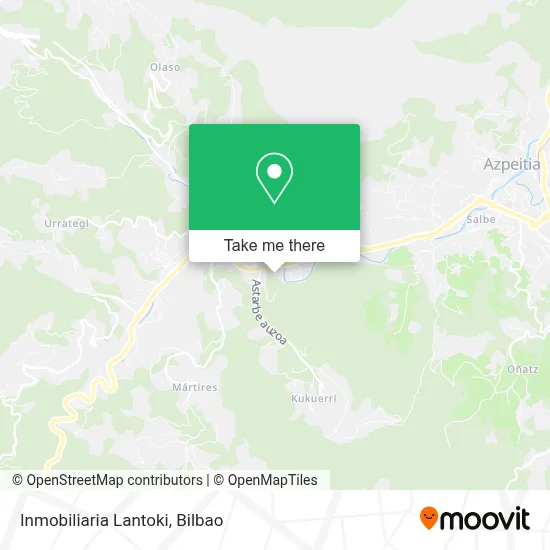 Inmobiliaria Lantoki map