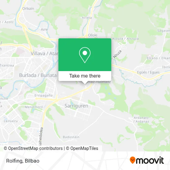 Rolfing map