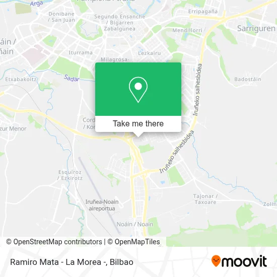 Ramiro Mata -  La Morea - map