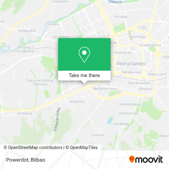 Powerdot map