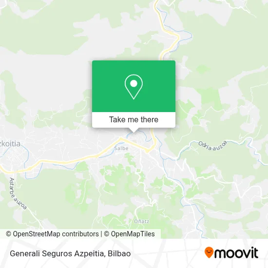Generali Seguros Azpeitia map