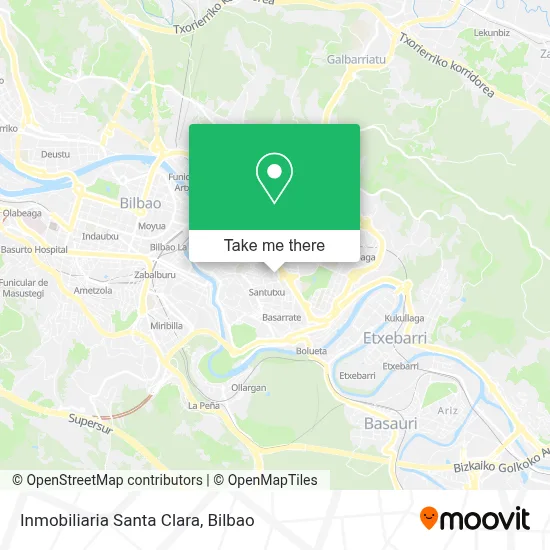 Inmobiliaria Santa Clara map