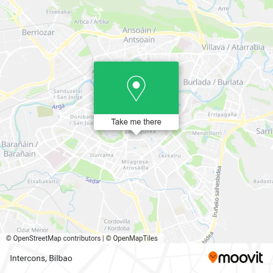 Intercons map
