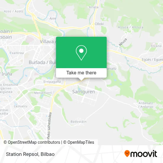 Station Repsol map