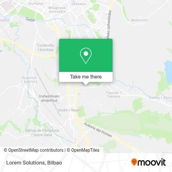 Lorem Solutions map