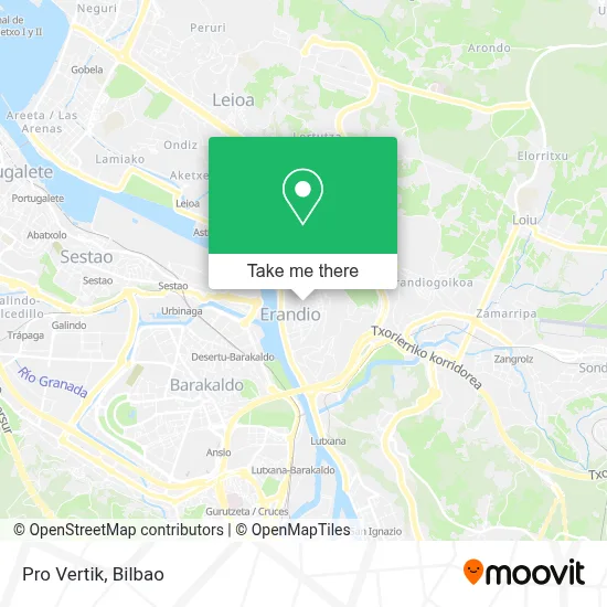 Pro Vertik map