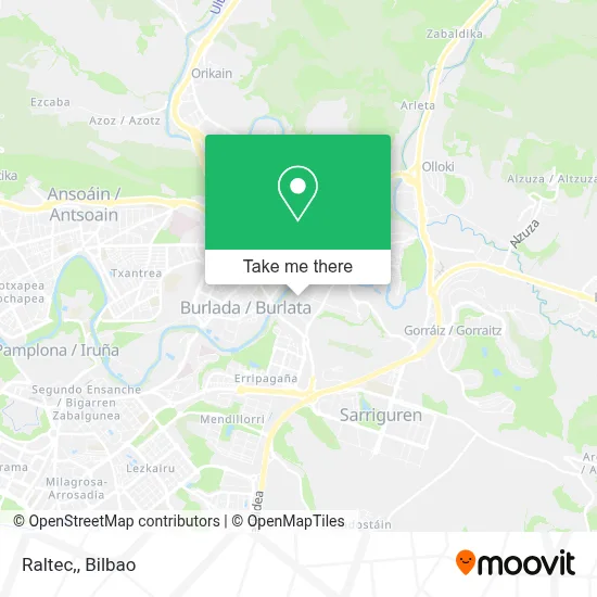 Raltec, map