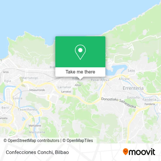 Confecciones Conchi map