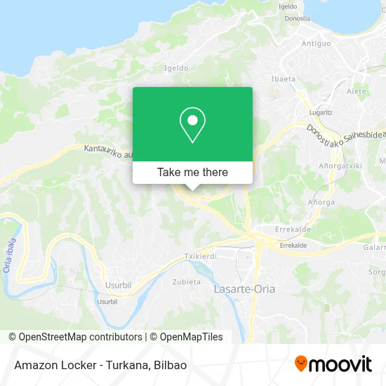 Amazon Locker - Turkana map
