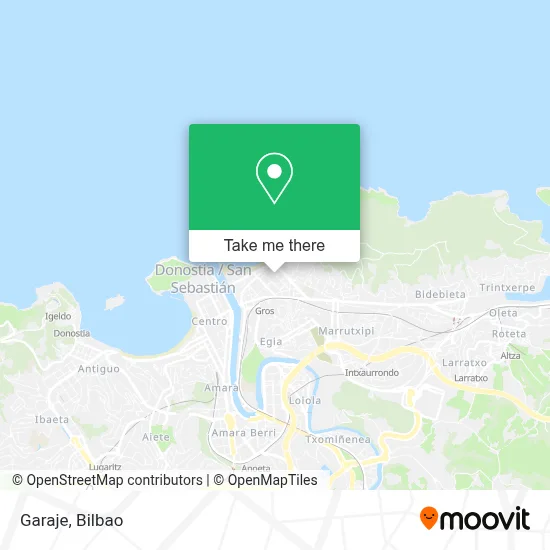 Garaje map