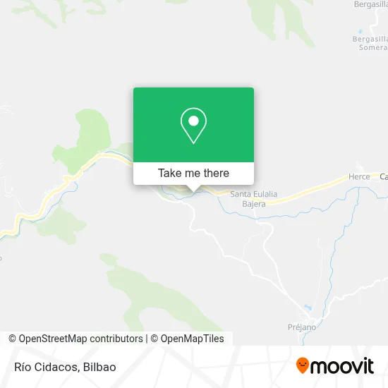Río Cidacos map