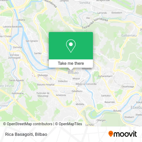Rica Basagoiti map