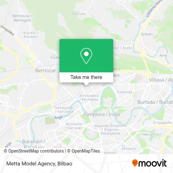 Metta Model Agency map