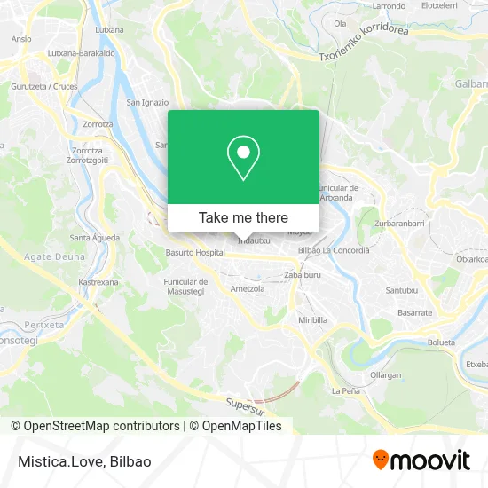 Mistica.Love map