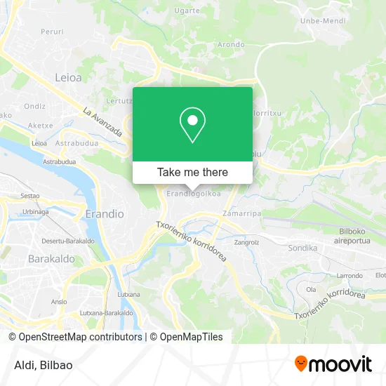 Aldi map