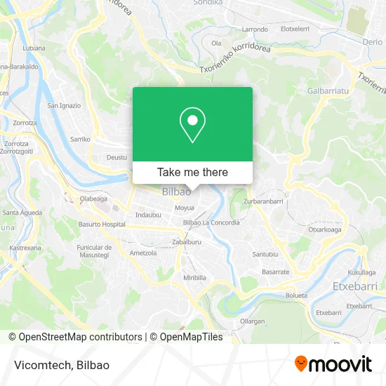 Vicomtech map
