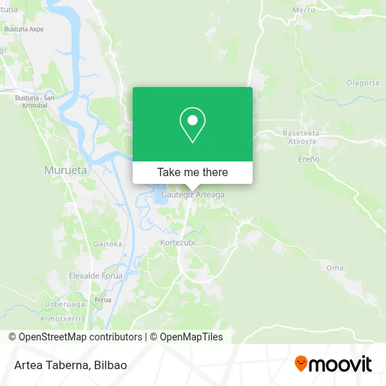 Artea Taberna map
