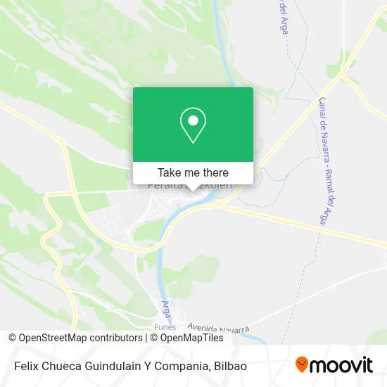 Felix Chueca Guindulain Y Compania map