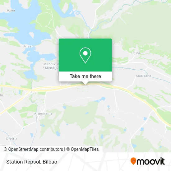Station Repsol map