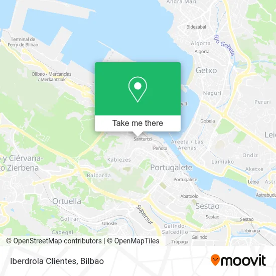 Iberdrola Clientes map