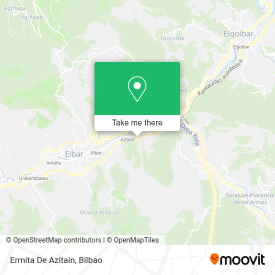 Ermita De Azitain map