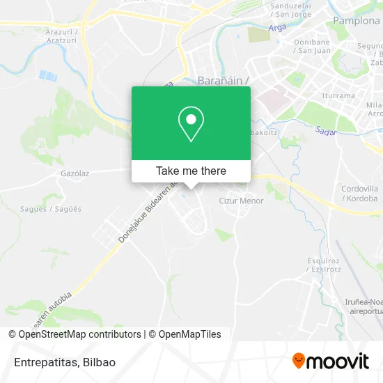 Entrepatitas map
