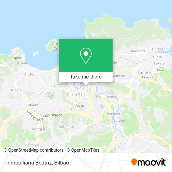 Inmobiliaria Beatriz map