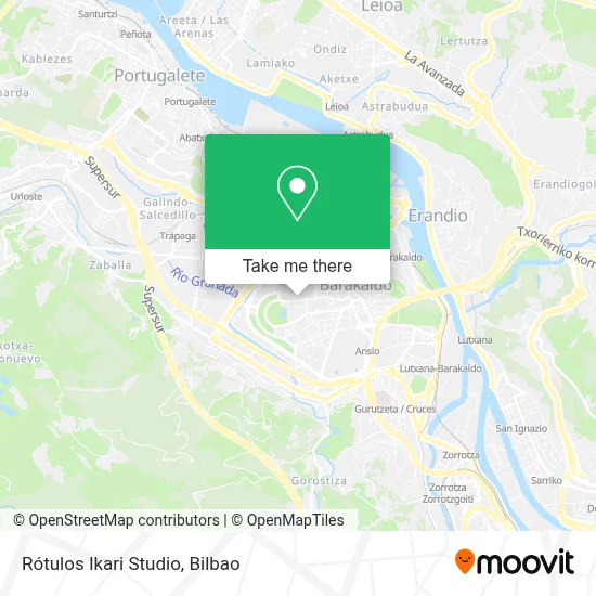 Rótulos Ikari Studio map